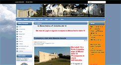 Desktop Screenshot of parrocchiasantavittoria.org